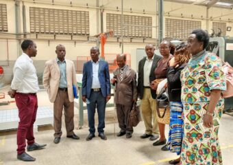 Management committee visited NHC material site